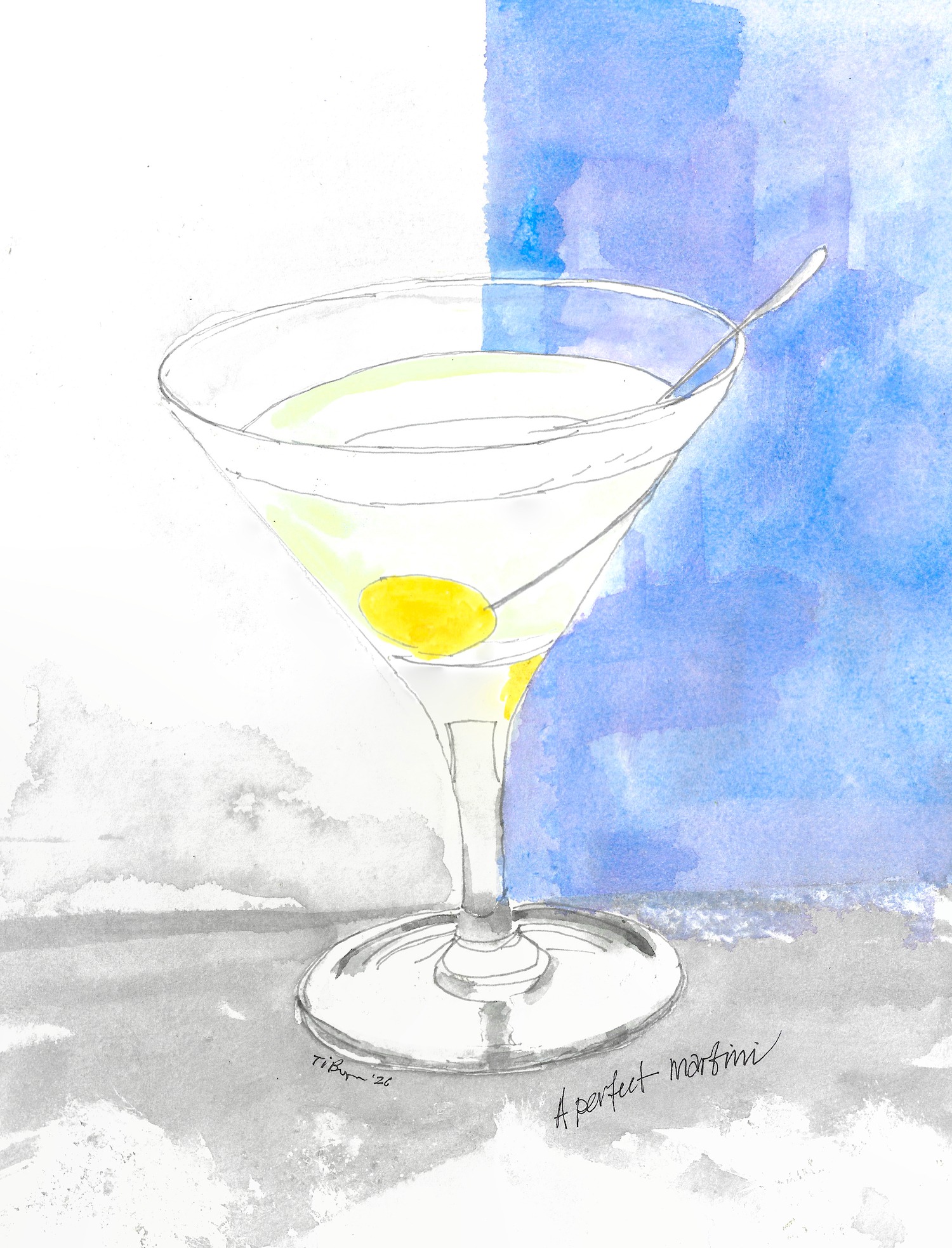 A perfect Martini